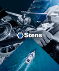 Stens logo with mechanical and marine imagery, related to Air Filter Combo 102 036 Compatible With Kohler Engines.