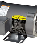 Single Unit General Purpose 3-Phase AC Motor, 3/4 HP, 56C Frame TEFC Enclosure, 3450 RPM 60Hz, Dual Voltage 230/460V, sealed ball bearing