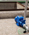 Farm-Grade High-Head Water Pump 1/2 HP for clean water transfer, 1-Inch NPT inlet outlet, placed on concrete surface.