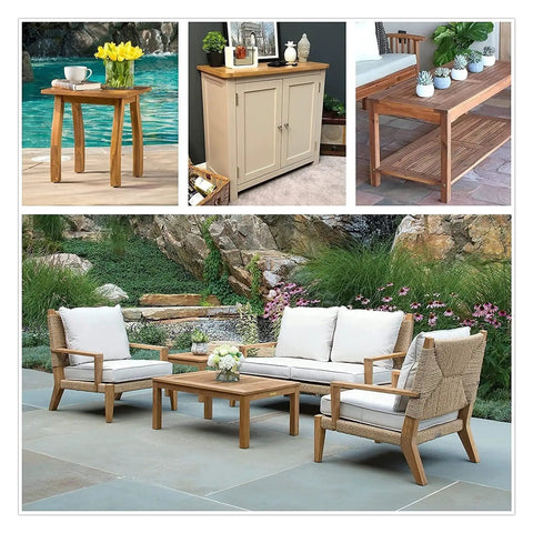 Image showcasing 2pcs M12 Adjustable Leveling Feet Heavy Duty Carbon Steel Furniture Legs Beast Mode Stability used with outdoor furniture.