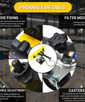 Detail view of Heavy Duty Electrohydraulic Pipe Bender Machine for Steel Copper Round Tubes, showing die fixing and distance adjustment features.