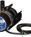 Pro Grade Circulation Pump 115V Powerhouse Rugged 4 Ft Bare Cord with black housing for hydraulic flow installations.