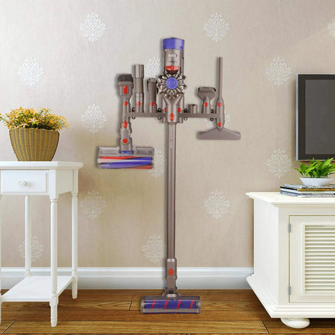 Dyson Vacuum Docking Station Organizer Kit With 2 Pack Attachment Holder And 10 Storage Adapters For Gen5 G5 V15 V12 V11 V10 V8 V7 SV10 SV11 Cleaners, Handy Quick-Grab Accessories Rack For Easy Storage