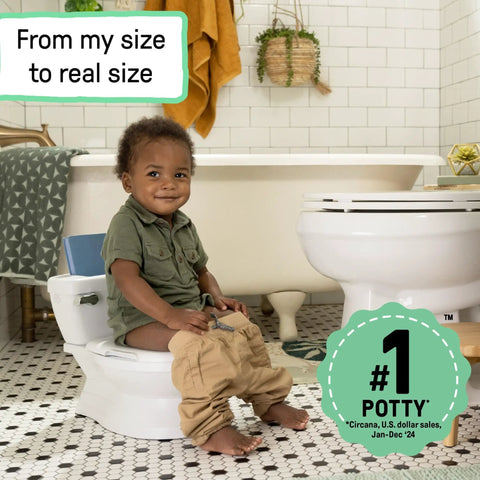 Rock Solid Two In One Toddler Potty Training Toilet With Removable Seat And Real Flush Making Bathroom Trips A No Sweat Victory For Curious Kids Up To Fifty Pounds Of Pure Joy