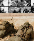 Go-To Hydration Bladder 1.5L 2L 3L with TPU leakproof water reservoir used by military personnel in desert terrain