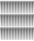 200 Pieces Drip Irrigation Support Stakes And Tubing Hose Holder For One Quarter Inch Tubing displayed in rows on white background