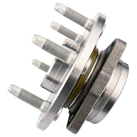 Side view of 4WD Front Wheel Hub and Bearing Assembly That Fits Cadillac Escalade, GMC Yukon, Chevy Tahoe, and others 2007 to 2014
