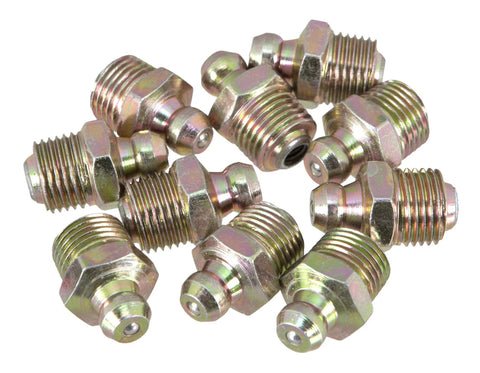 Performance Tool W54241 1/8-in. NPT grease fittings, pack of 10