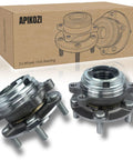 2 Pack 513296 Front Wheel Bearing Hub Assembly For JX35 2013, QX50 2019, QX60 2014-2019 And Nissan models, 5-lug OEM grade