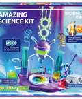 Supercharged Kids Science Kit With A Real Lab Station, 50 Plus Chemistry Experiments And STEM Projects For Boys And Girls box cover