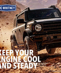 Top Shelf Engine Water Pump For Ram 1500 And Jeep Wagoneer 5.7L Mild Hybrid Ev Gas performing on rugged terrain.