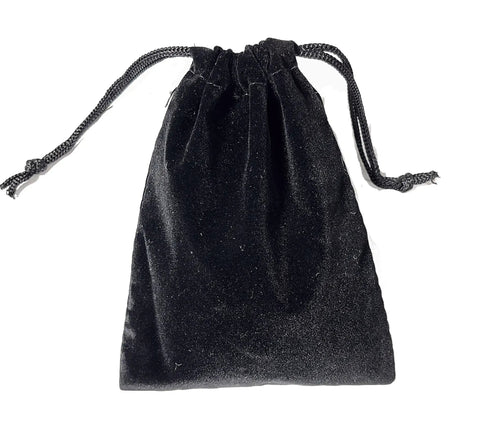 Drawstring bag for 5 Piece Flint Fire Starter Set For Survival And Camping High Silica Flint Stones Ready To Spark Compact Portable Kit