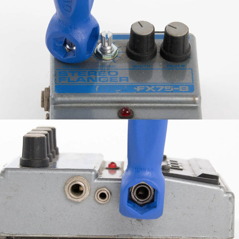 Octopus 8 In 1 Tech Tool With Five Hex Wrenches 10mm 12mm 14mm Half Inch And Seven Sixteenth Inch on guitar pedal