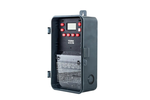 Multipurpose 24 Hour Time Switch For Home And Office With 1 Channel SPST Dry Contact Output And 120 VAC Input Auto On Off Lighting HVAC Pumps