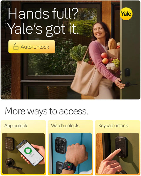 Wireless Keyless Entry Smart Deadbolt Featuring Responsive Touchscreen Keypad And Seamless WiFi Integration For Solid Home Security With A Matte Black Finish That Holds Up Great And Locks Smooth As Butter For Nothing But Good Vibes Daily