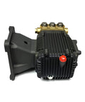 Horizontal Shaft Pressure Washer Pump 1 Inch Inlet For Honda GX340 GX390 Engines Beefy 3600 PSI Four Point Seven Six GPM Triplex High Pressure Pump Replaces Cat General AR