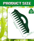 Handheld Row Seeder For Precise Seed Spacing In Rows And Seed Trays Garden Tool product size chart showing measurements and weight