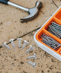 Self Tapping Wood Screws Pan Head Drive Screws Stainless Steel 100 Pcs Heavy Duty for DIY Projects and Furniture Assembly