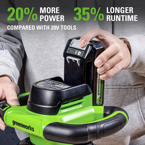 Cordless Orbital Buffer With 10 Inch Pad And 2800 RPM Long Runtime No Cord Convenience Includes 2.0Ah Battery And 2A Charger