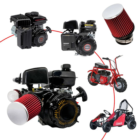 Performance Boosts Top Speed Carburetor Air Filter Adapter Kit For FRP GMB100 Coleman CT100U CC100X 98cc Predator 79cc 3HP
