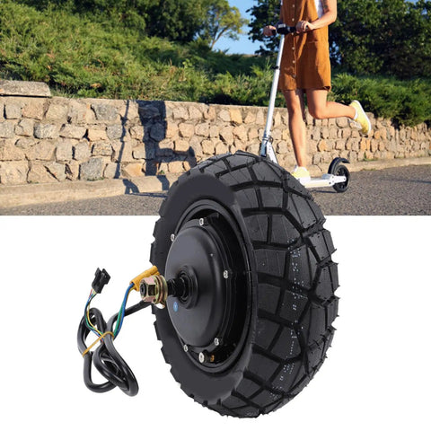 600W Brushless Hub Motor Replacement For G 2 Pro Electric Scooter With 9 Inch Pneumatic Tire and Smart Controller