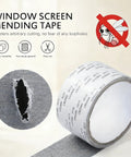 Heavy Duty Fiberglass Screen Repair Tape With Ultra Strong Waterproof Adhesive For Windows Doors Tents And RVs Quick DIY Patch