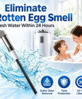 Throw Out The Rotten Egg Stank With This Titanium Powered Anode Rod For Water Heaters, 12-inch for tank protection.