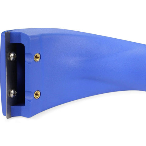 Close-up of Viper Vacuum Scraper Attachment For Wet Dry Vacuums With Ergonomic Textured Grip, Reversible Tungsten Carbide Blade.