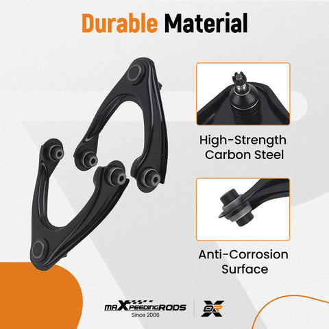 Front Upper Control Arm Kit For Honda Civic 1996 2000 Complete Suspension Upgrade durable carbon steel construction