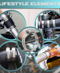 cut-to-fit stainless steel hose clamps for secure duct and pipe fittings in automotive and DIY projects