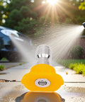 Yellow Washer Nozzle Tip For Home Pressure Washers High Pressure Lightweight And Beefy Durable Sprayer Attachment on pavement