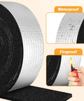 Pipe Insulation Foam Wrap Tape 2 Inch Wide 66 Foot Self Adhesive Foil Wrap That Keeps Outdoor Water Pipes From Freezing And Slashes Heat Loss Weatherproof Waterproof
