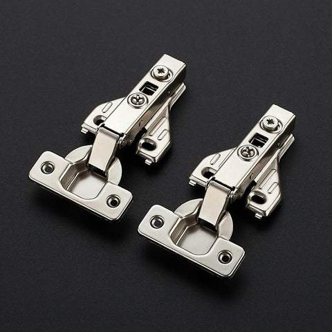 Concealed Full Overlay Cabinet Hinges 105 Degree Soft Close 4 Pack 2 Pairs For Face Frame Kitchen Cabinets Adjustable Dampers