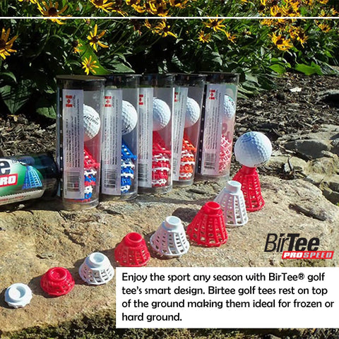 Pro Speed Version Golf Tees For Indoor Golf And Simulator Use, Ultra Durable Plastic One And A Quarter Inch Height, Size Five