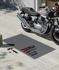 Shop Grade Heavy Duty Oil Spill Mat For Garage Floors 63 By 31 Inch Reusable Oil Absorbent Pad With Waterproof Rubber Backing