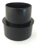 5 To 4 Inch Duct Reducer ABS Plastic With 4 Inch OD And 5 Inch OD Openings For Dust Collection Systems Flange For Easy Assembly