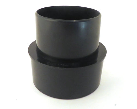 5 To 4 Inch Duct Reducer ABS Plastic With 4 Inch OD And 5 Inch OD Openings For Dust Collection Systems Flange For Easy Assembly