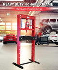 20 Ton Hydraulic Shop Press For Car Repair And Garage Use Heavy Duty Benchtop H Frame Press With Dual Press Plates in garage