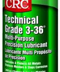 Technical Grade Three To Thirty Six Multi Purpose Precision Lubricant Aerosol Eleven Oz Plastic Safe Lube For Tools Motors Marine Equipment All Purpose Maintenance And Repair, green can