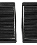 Beefy Heavy Duty Rubber Wheel Chocks With Eyebolt For Trailers RVs And Trucks Two Pack Built To Last In Extreme Heat Or Cold