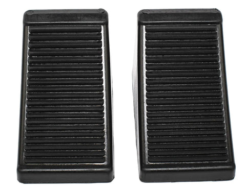 Beefy Heavy Duty Rubber Wheel Chocks With Eyebolt For Trailers RVs And Trucks Two Pack Built To Last In Extreme Heat Or Cold
