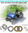 Top Tier Heavy Duty Front Wheel Hub Bearing Plus Grease Seal Kit No Sweat Rebuild Fix For Ezgo Txt Gas And Electric Golf Carts Since 1976 Up with bearings and seals.