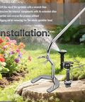 Sprinkler Head Tool Wrench For Pop Up Impact Sprinklers And Rotor Adjustment Tool Fits LG3 Mini Paw AG5 in garden use.