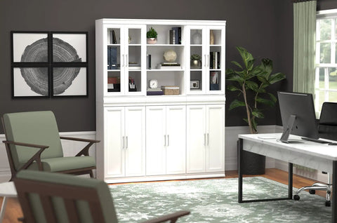 Versatile Modular Storage Shelf With Three Adjustable Shelves Stackable Closet Organizer Featuring Clean Trim Solid Backing Easy Peasy Setup For Ultimate Home Organization Game Changer