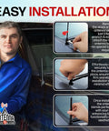 Installation guide for 6 3/4 Inch Short Rubber Antenna Replacement For Toyota Tacoma 1995 2015 Truck Low Profile Copper Coil