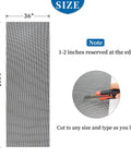 Pet Proof Window Screen Repair Kit With Extendable Cleaning Tool And Thickened Screen Replacement Spline Tool Set size