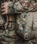 IFAK Trauma Kit With CAT Tourniquet And Israeli Bandage Wound Care Essentials In MOLLE Pouch for military use on soldier