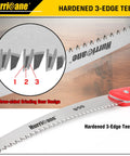 Beast 10 Inch Folding Hand Saw With SK5 Steel Blade And Triple Cut Razor Teeth for pruning trees gardening camping bushcraft