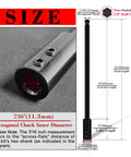 12 Inch Forstner Drill Bit Extension For Seven Sixteenths Inch Hex Shank Extends Drilling Depth By Over 10 Inches