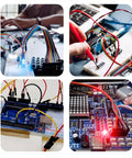 90 Pack Breadboard Jumper Wires Kit 20cm 2.54mm Male Female Multicolor Cables For Arduino Raspberry Pi Prototyping
